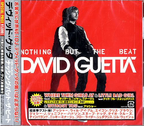 David Guetta Nothing But The Beat - Sealed Japanese Promo CD album